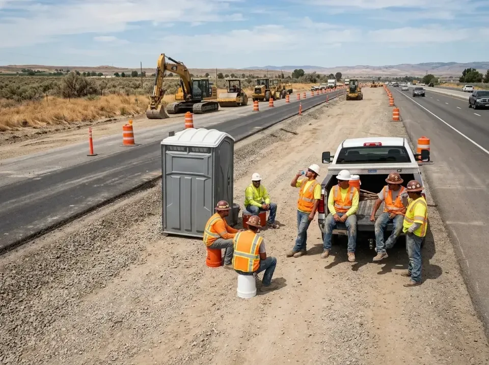 highway-road-construction-crew-007 — frequently asked questions, Porta Potty and Restroom Rentals in Greenwood Village, CO